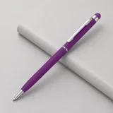 Ручка-стилус металлическая шариковая «Jucy Soft» soft-touch — фото 13