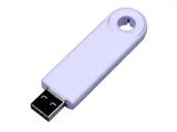 USB 3.0- флешка промо на 64 Гб прямоугольной формы, выдвижной механизм — фото 1
