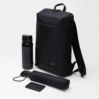 Подарочный набор Брамс Нео, Леванте, Вектор, Атлантис (Brams NEO, Levante, Vector, Atlantis), черный (рюкзак, зонт, бутылка — фото 1