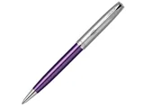 Ручка шариковая Parker «Sonnet Essentials Violet SB Steel CT» — фото 1