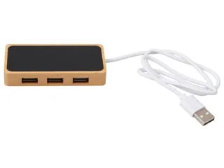 USB хаб с подсветкой лого «Reedia S5», 3*USB, 1*Type C — фото 3