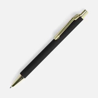 Ручка шариковая Lobby Soft Touch Gold — фото 1