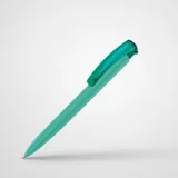 Ручка пластиковая шариковая трехгранная «Trinity K transparent Gum» soft-touch — фото 30