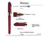 Ручка пластиковая шариковая «Monaco», 0,5мм, синие чернила — фото 16