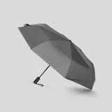 Зонт-автомат Reviver с куполом из переработанного пластика — фото 1