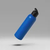 Алюминиевая бутылка для воды с ручкой «Plain Alu», 650 мл — фото 7