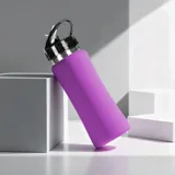 Бутылка для воды "Bottle C1", сталь, soft touch, 600 мл — фото 30