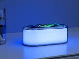 Ночник с беспроводной зарядкой и RGB подсветкой «Miracle», 15 Вт — фото 8