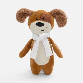 Мягкая игрушка Beastie Toys, собачка с шарфом — фото 1