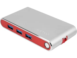 Хаб 8-в-1 Type-C «Hermes», USB 3.0 x 3, Type-C PD, HDMI, LAN, картридер — фото 3