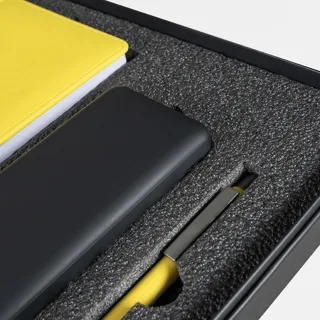 Набор подарочный ZAP 20: ежедневник, ручка и power bank в коробке с ложементом — фото 2