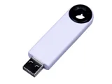 USB 3.0- флешка промо на 64 Гб прямоугольной формы, выдвижной механизм — фото 3