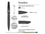 Ручка металлическая шариковая "Portofino", софт-тач, 1.0 мм — фото 20