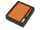 Подарочный набор Vision Pro Plus soft-touch с флешкой, ручкой и блокнотом А5 — фото 2