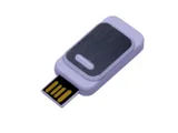 USB 2.0- флешка промо на 32 Гб прямоугольной формы, выдвижной механизм — фото 1