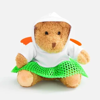 Мягкая игрушка-конструктор «Мишка Cuddleton» в юбочке — фото 1