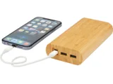 Портативное зарядное устройство «Tulda» из бамбука, 20000 mAh — фото 5