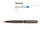 Ручка металлическая шариковая «Sienna», софт-тач — фото 7