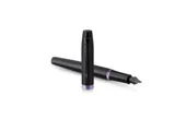Ручка перьевая Parker «IM Vibrant Rings Flame Amethyst Purple» — фото 3