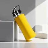 Бутылка для воды "Bottle C1", сталь, soft touch, 600 мл — фото 1