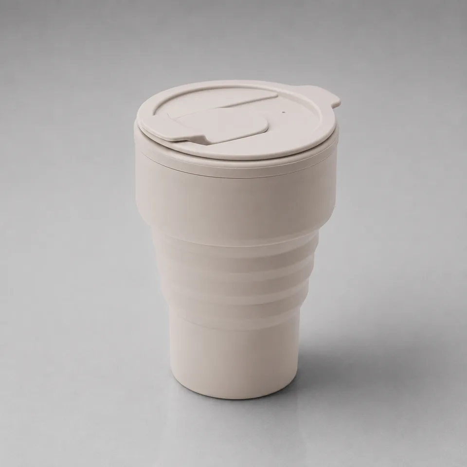 Силиконовый складной стакан «GoCup»