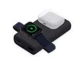Внешний беспроводной аккумулятор 2-в-1 с функцией зарядки Apple Watch, QC/PD «AtomIQ», 10000 мАч — фото 9
