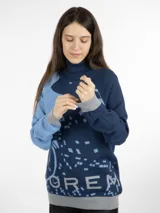 Джемпер на заказ Tricksy Net Reglan — фото 4