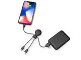 Внешний аккумулятор «BioPack» c кабелем «Mr. Bio», 5000 mAh — фото 8