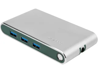 Хаб 8-в-1 Type-C «Hermes», USB 3.0 x 3, Type-C PD, HDMI, LAN, картридер — фото 2