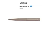 Ручка металлическая шариковая «Verona» — фото 9