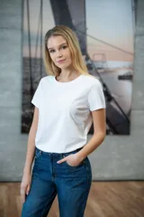 Футболка женская Ladies American U — фото 5