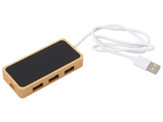 USB хаб с подсветкой лого «Reedia S5», 3*USB, 1*Type C — фото 2