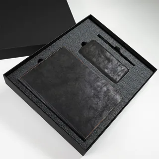 Набор подарочный EMBER: ежедневник и power bank в коробке с ложементом — фото 4