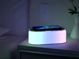 Ночник с беспроводной зарядкой и RGB подсветкой «Miracle», 15 Вт — фото 6