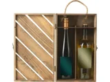 Коробка подарочная из массива дерева «Two-bottle box» — фото 7