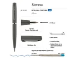 Ручка металлическая шариковая «Sienna», софт-тач — фото 12