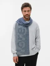 Шарф Denim полушерсть, XL — фото 3
