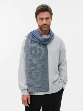 Шарф Denim полушерсть, XL — фото 3
