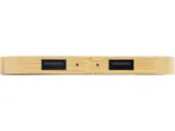 USB-хаб с беспроводной зарядкой из бамбука «Plato», 5 Вт — фото 6