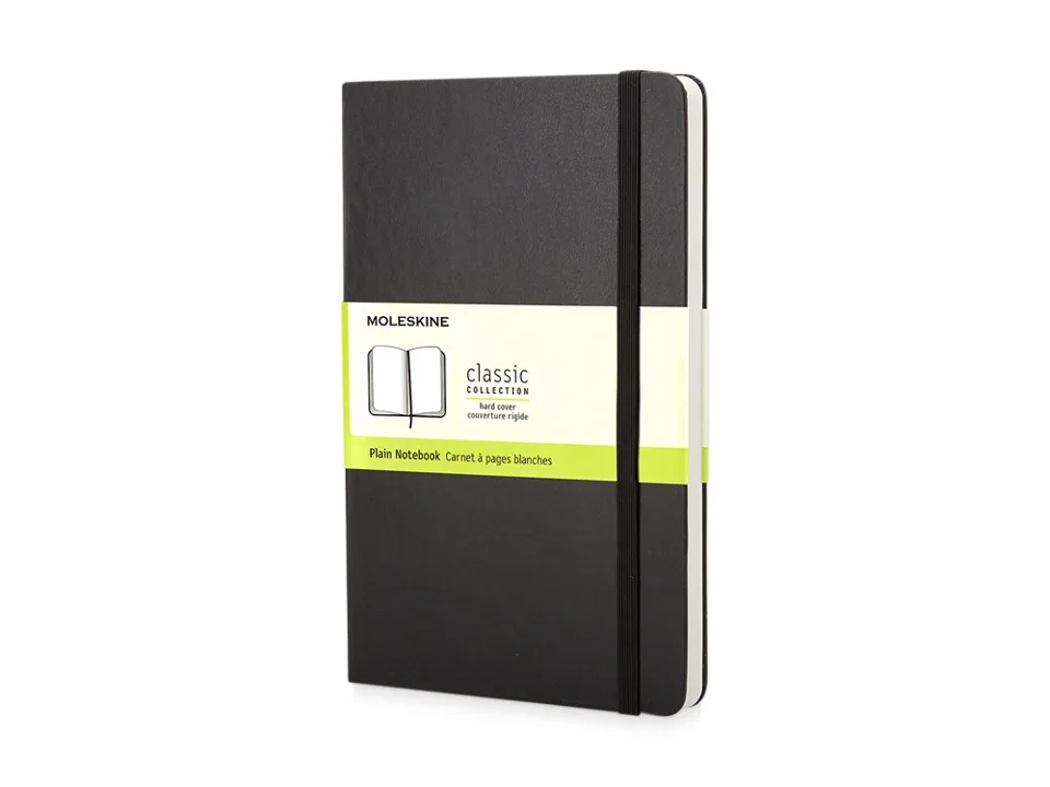 Записная книжка Moleskine Classic (нелинованный) в твердой обложке