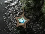 Новогодняя подвеска с подсветкой «Звезда» — фото 7