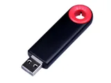 USB 3.0- флешка промо на 64 Гб прямоугольной формы, выдвижной механизм — фото 5