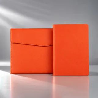 Ежедневник недатированный А5 «Вена» с папкой для документов — фото 4