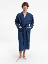 Халат вафельный Kimono — фото 23