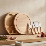 Подарочный набор для сыра в деревянной упаковке «Reggiano» — фото 1
