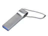 USB 3.0-флешка на 16 Гб с мини чипом, компактный дизайн, боковое отверстие для цепочки — фото 1