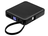 Внешний аккумулятор со встроенным кабелем USB-C «Дэнси», 5000 мАч — фото 2