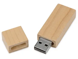 USB-флешка на 16 Гб «Woody» с магнитным колпачком — фото 2
