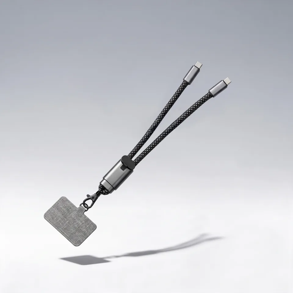 Ремешок-держатель для телефона с зарядным кабелем USB-C - USB-C «Lany Wristband Charge Eco»