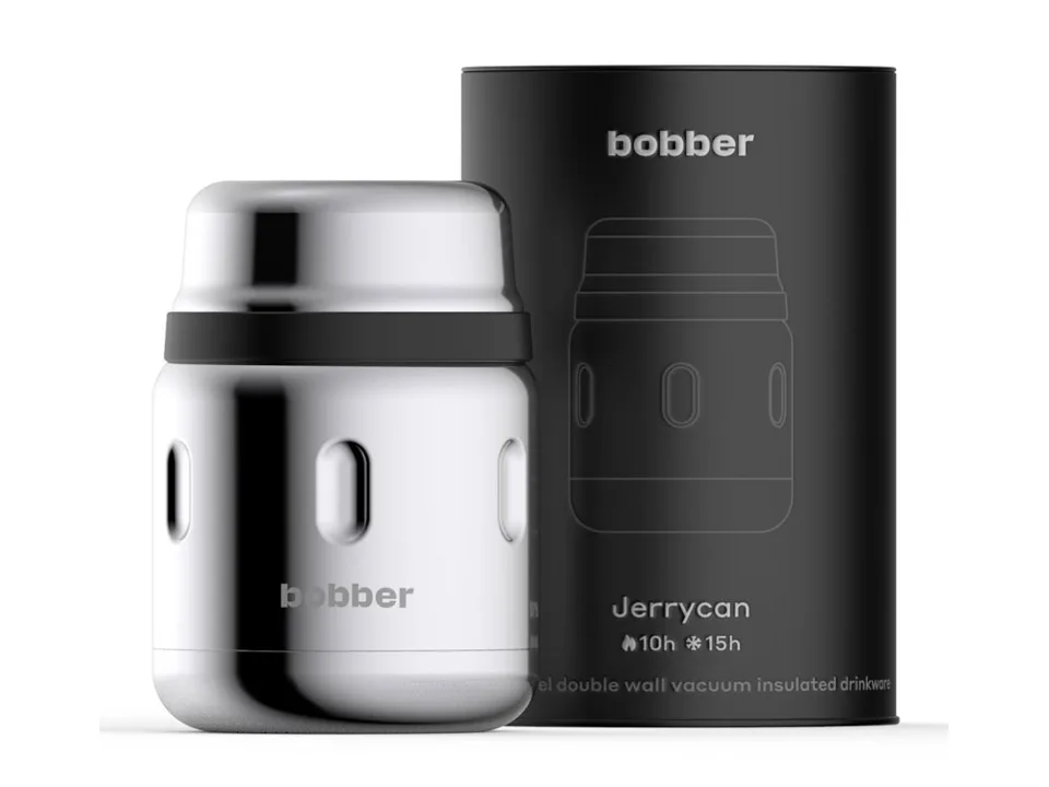 Термос для еды, вакуумный, бытовой, тм "bobber". Объем